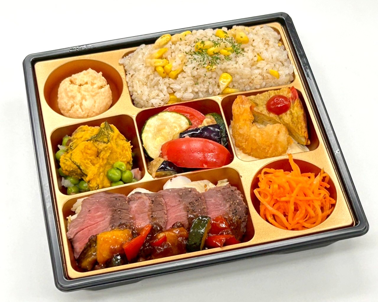 【夏季限定】【6月15日(月)~8月末】夏のプティコース弁当 牛サガリのステーキ