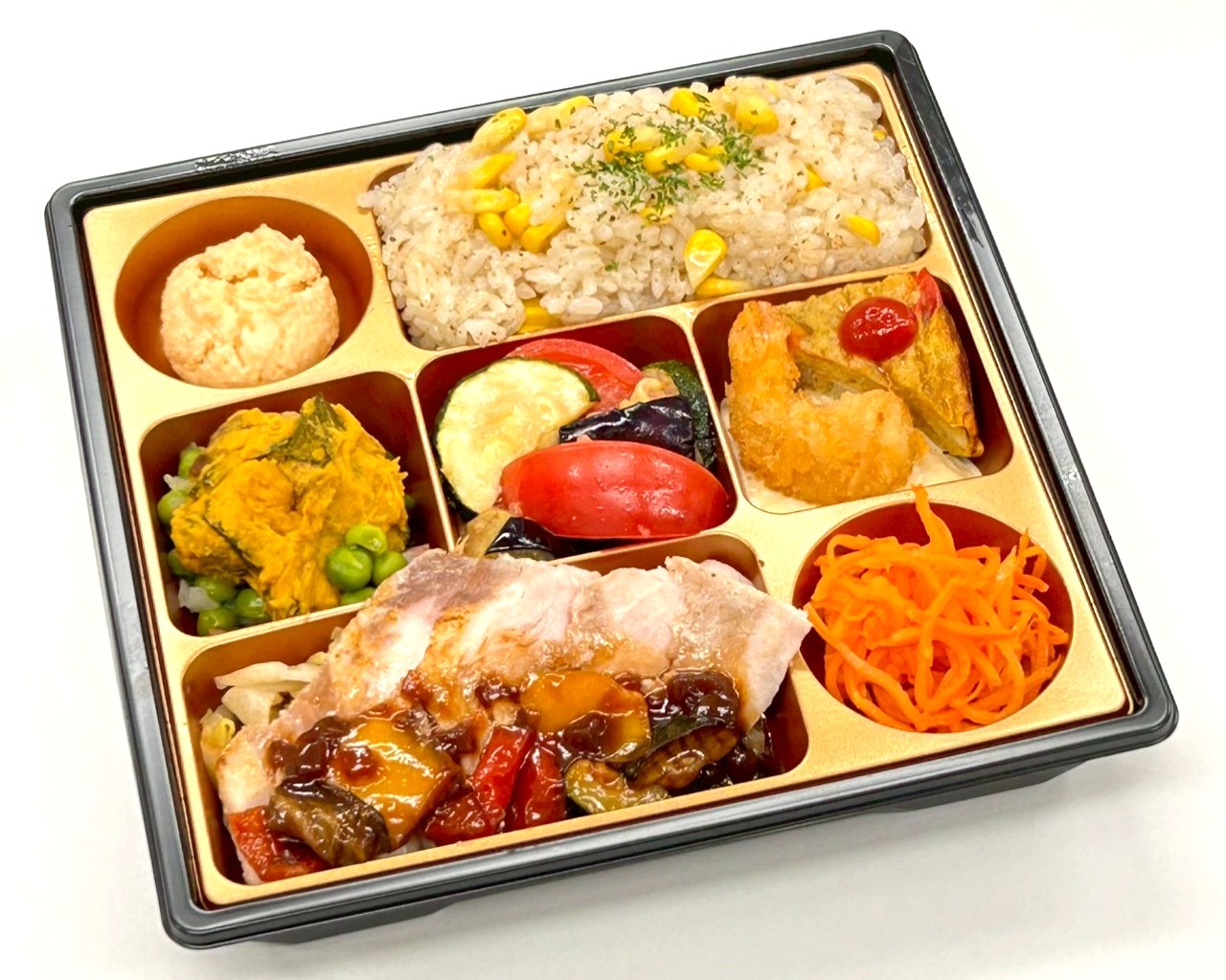 【夏季限定】【6月15日(月)~8月末】夏のプティコース弁当 豚ロースのステーキ