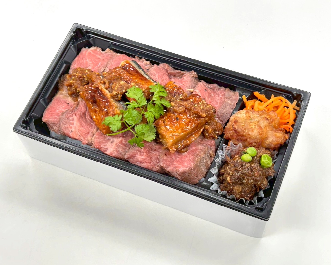 【夏季限定】【6月15日(月)~8月末】鰻と⽜サガリステーキのフレンチ重