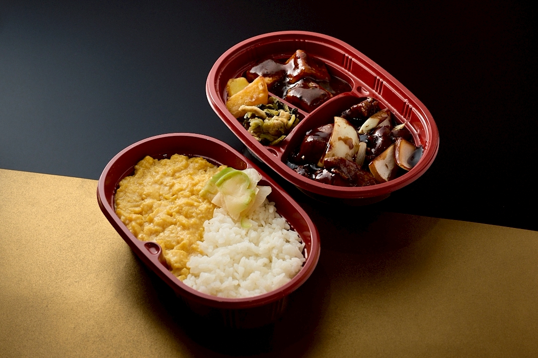 金久右衛門特製〜二色中華〜麻婆豆腐×酢豚
