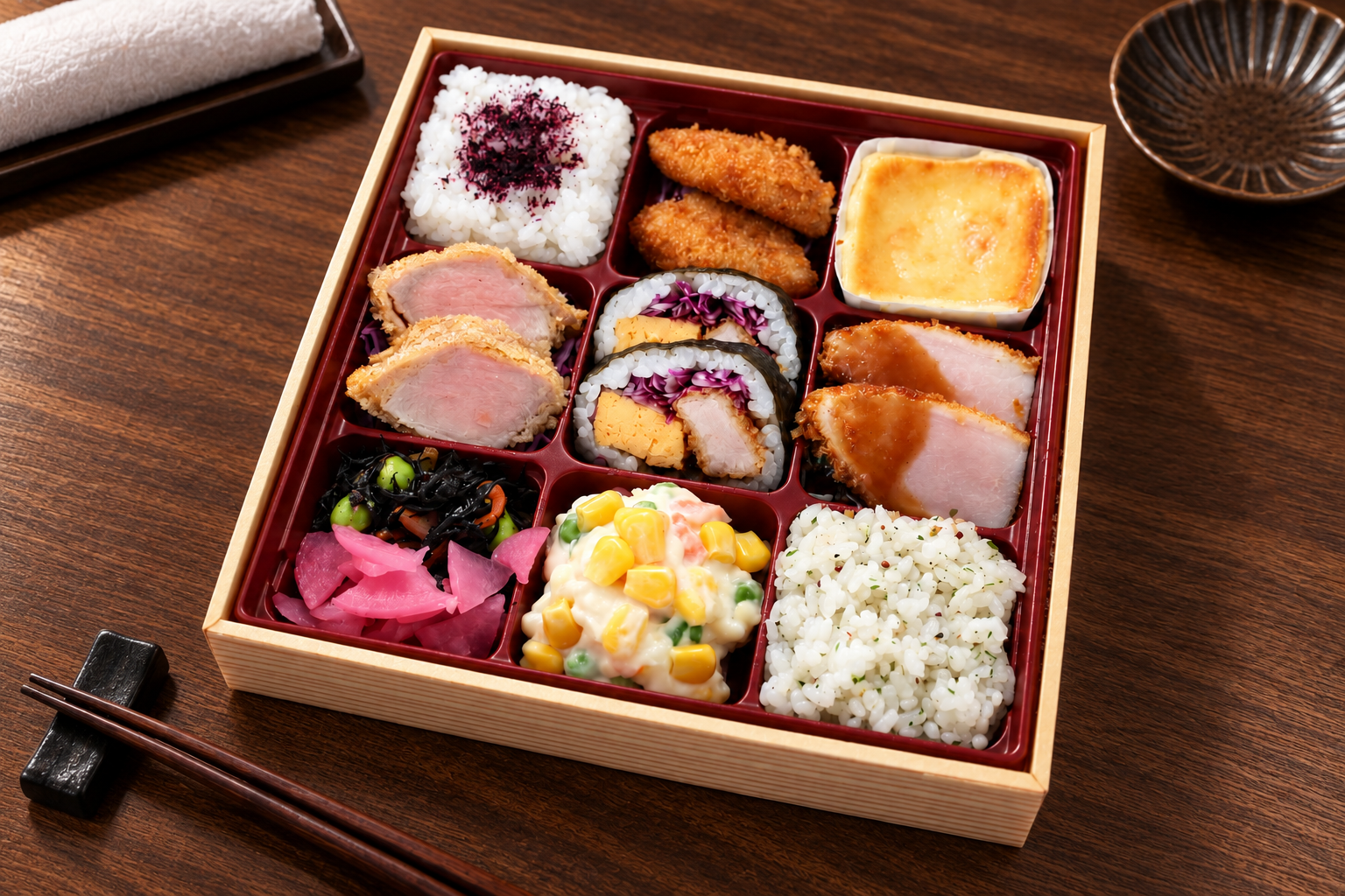 希少部位ヒレ弁当